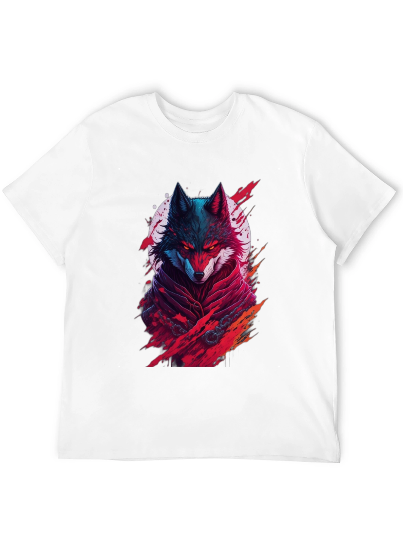 Wolf Warrior Graphic Tee - Black