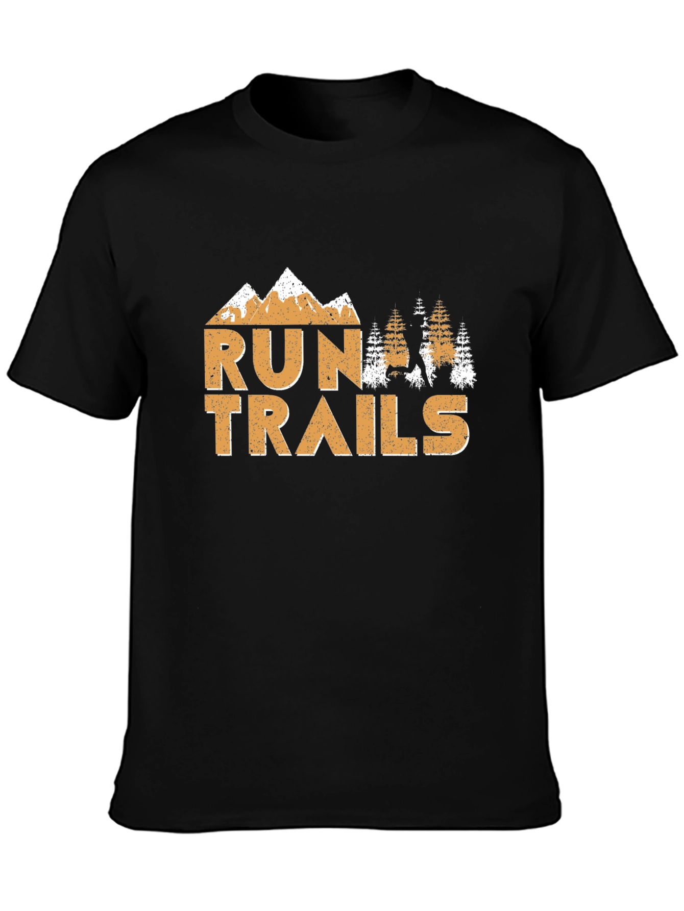 Run Trails Graphic Tee - Adventure Awaits!