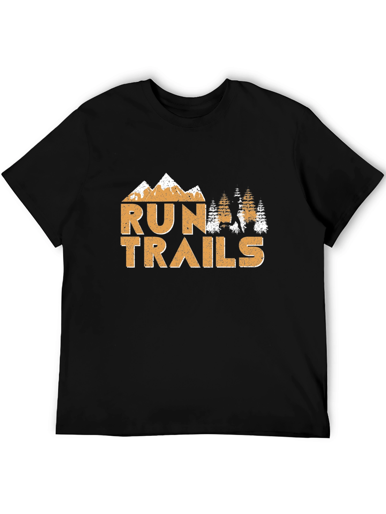 Run Trails Graphic Tee - Adventure Awaits!