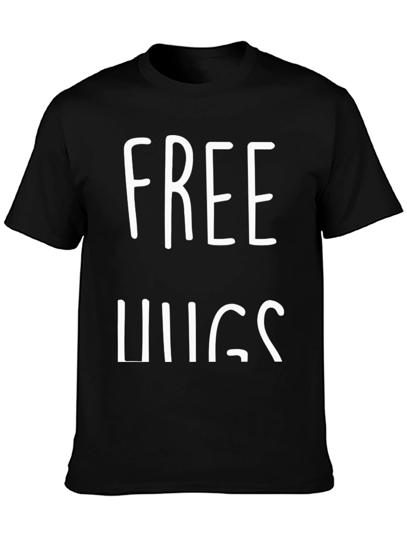 Free Hugs Graphic Tee - Soft Cotton Blend