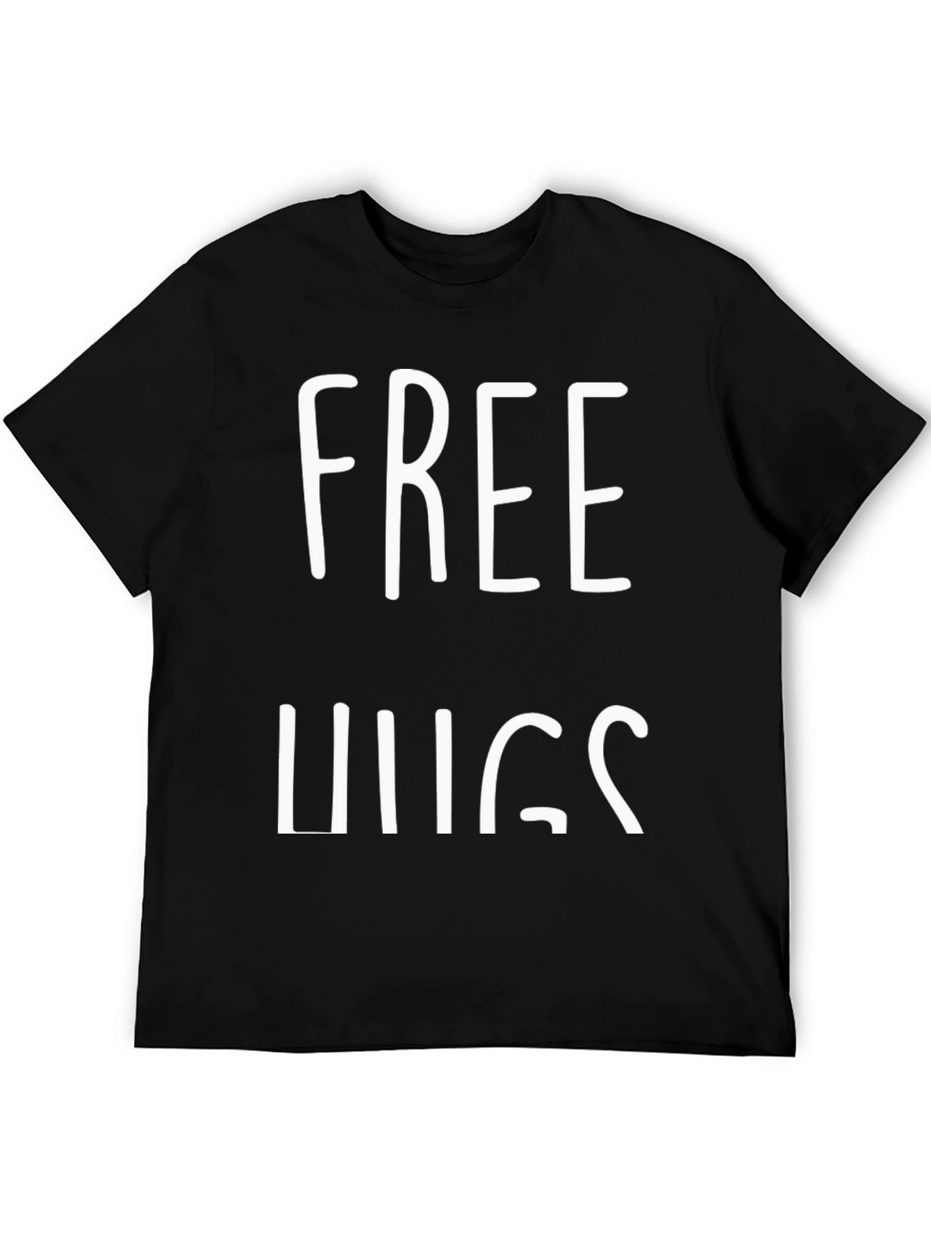 Free Hugs Graphic Tee - Soft Cotton Blend