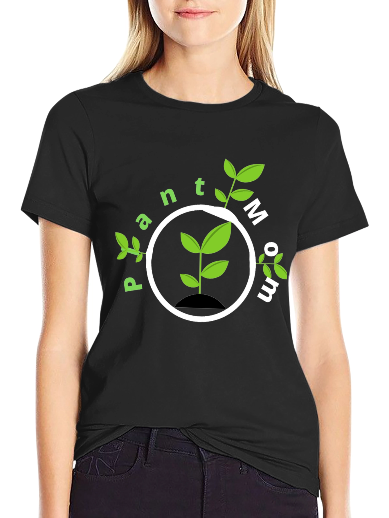Plant Mom T-Shirt - Stylish Gardener Tee