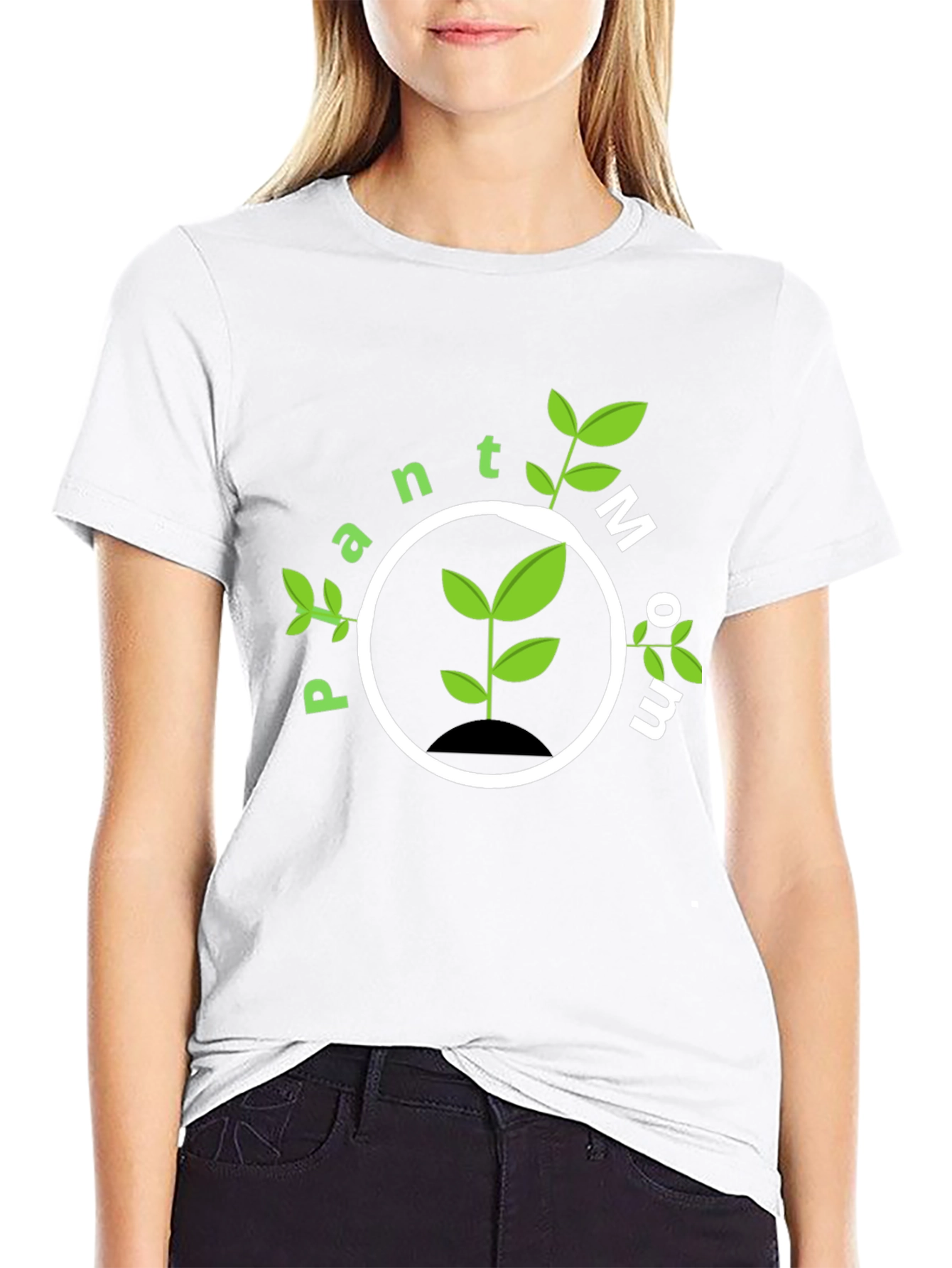 Plant Mom T-Shirt - Stylish Gardener Tee