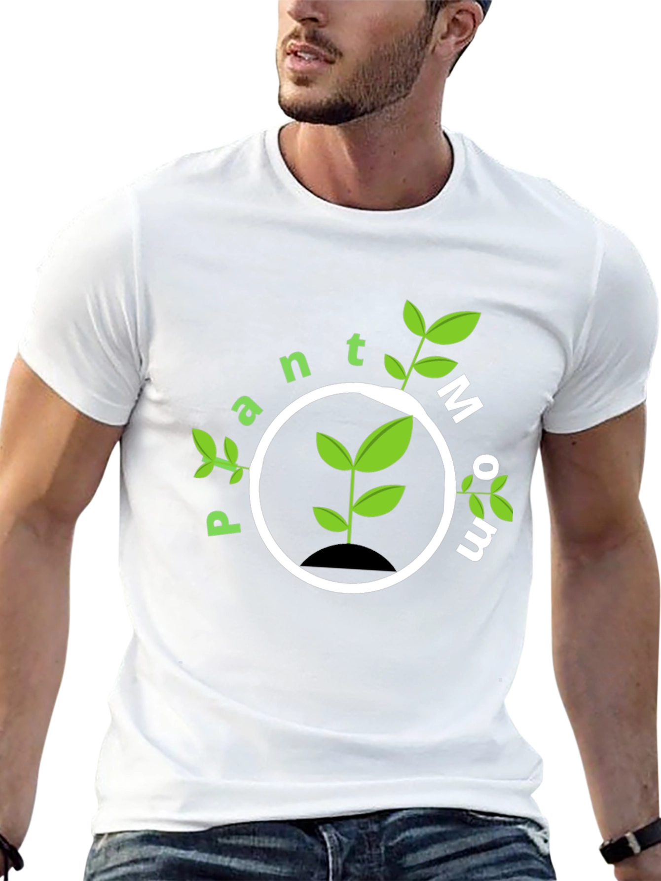 Plant Mom T-Shirt - Stylish Gardener Tee