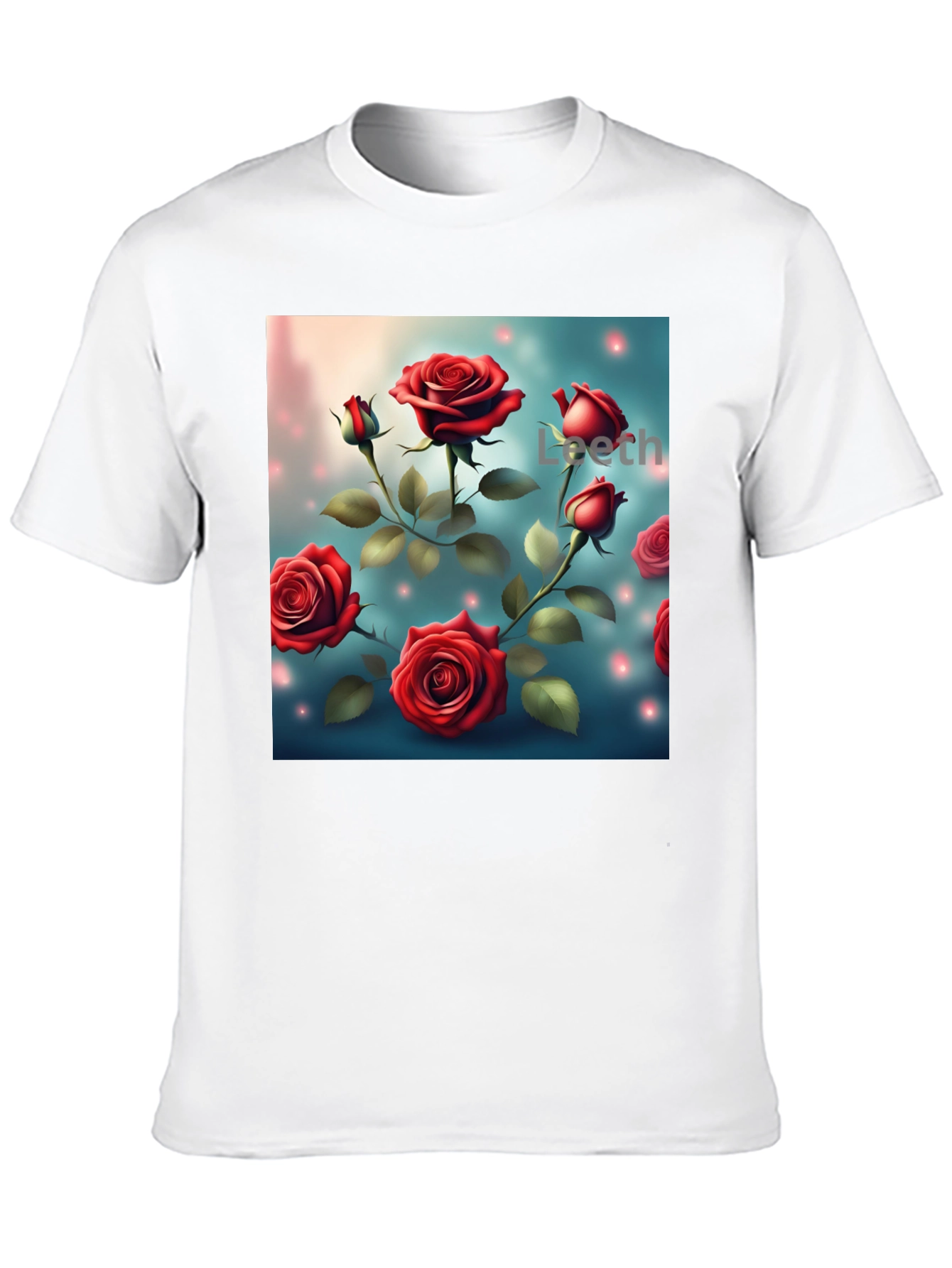 Rose Print T-Shirt - Floral Graphic Tee