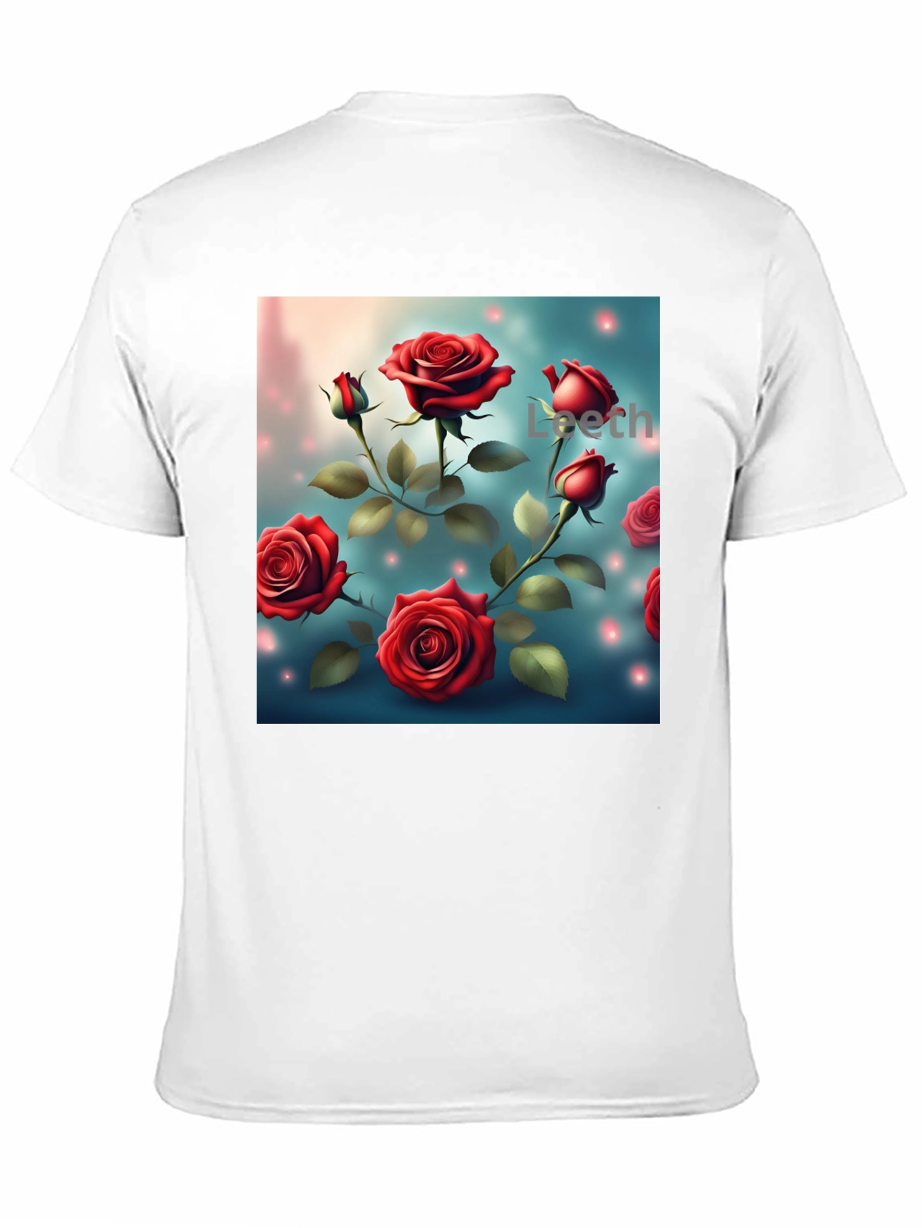 Rose Print T-Shirt - Floral Graphic Tee