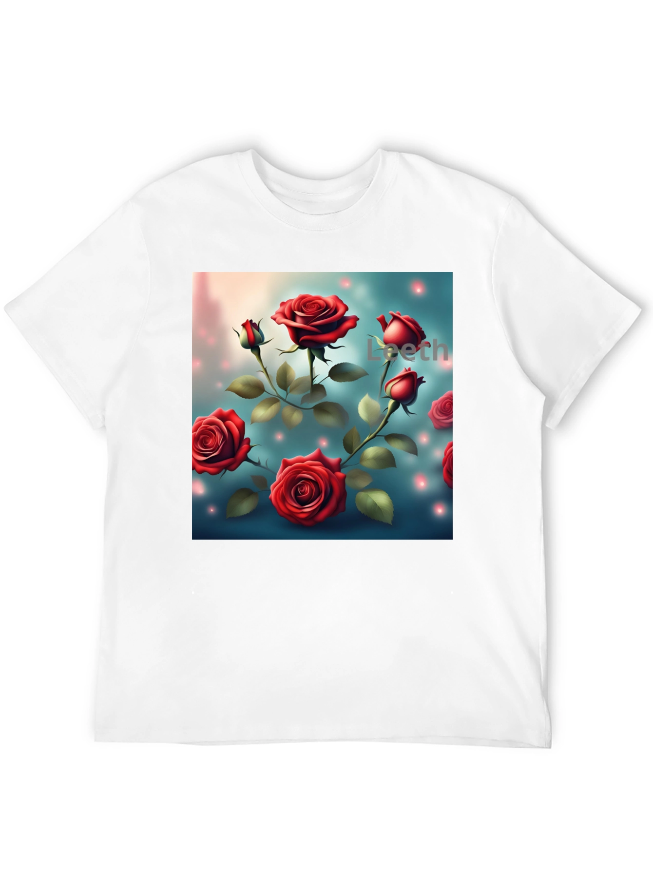 Rose Print T-Shirt - Floral Graphic Tee