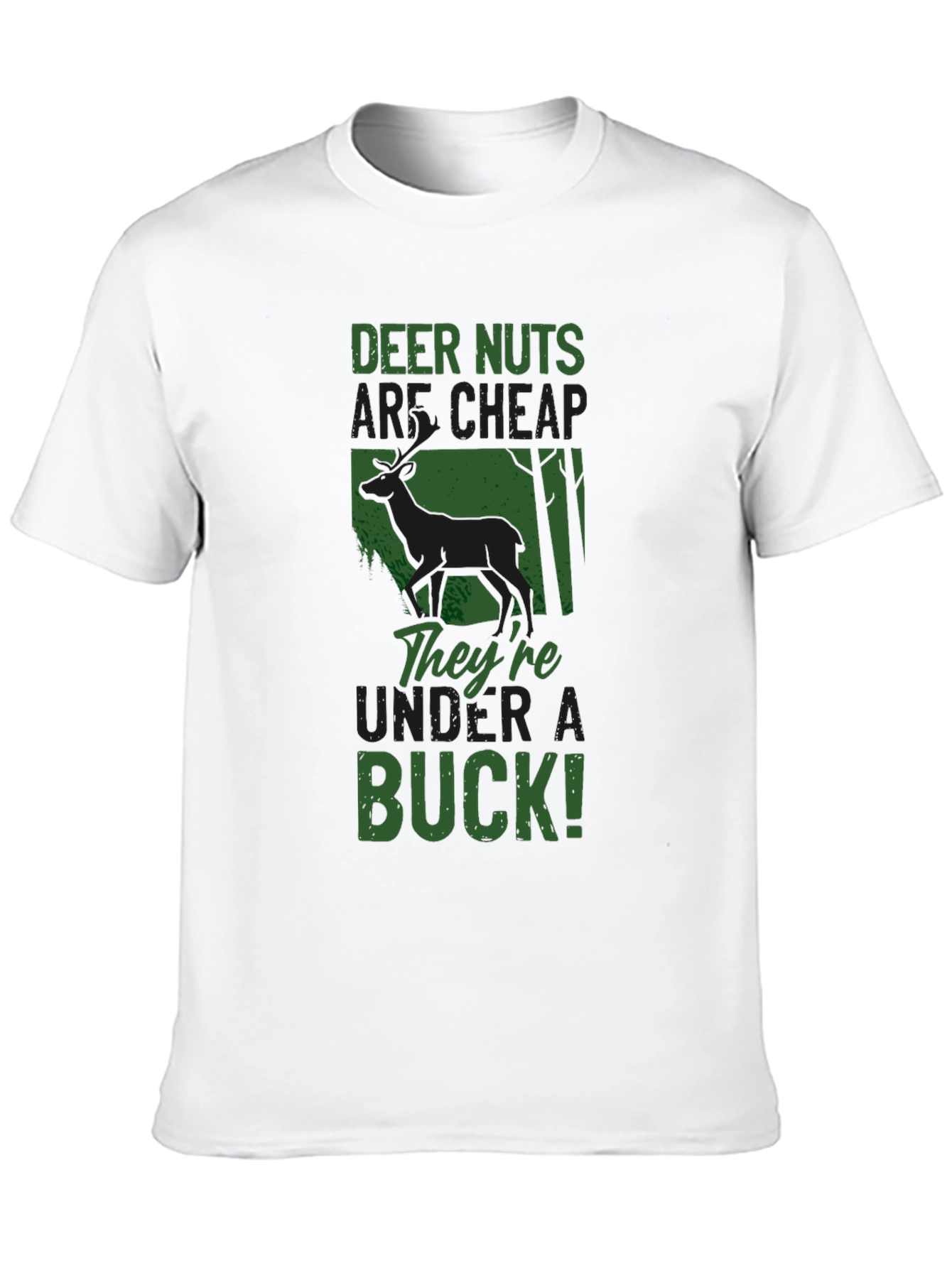 Deer Nuts Joke Graphic Tee
