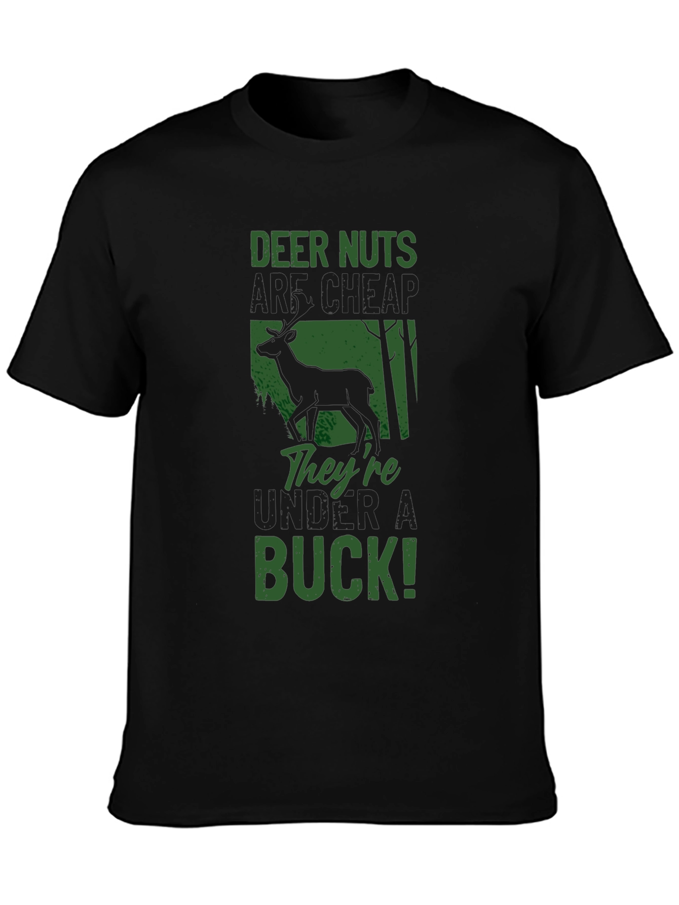 Deer Nuts Joke Graphic Tee