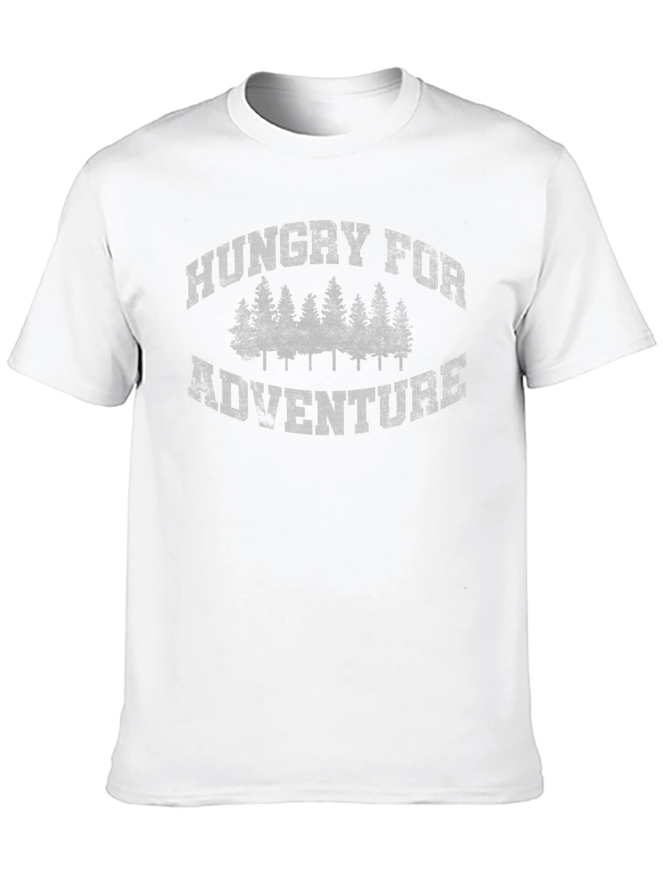 Hungry For Adventure T-Shirt - Forest Design