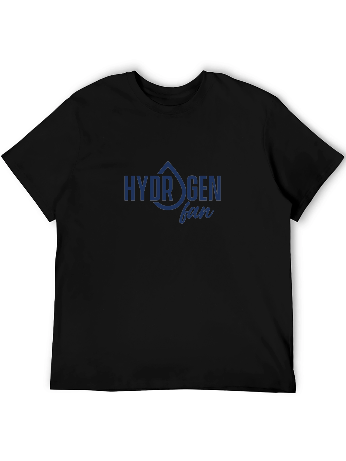 Hydrogen Fan Black T-Shirt