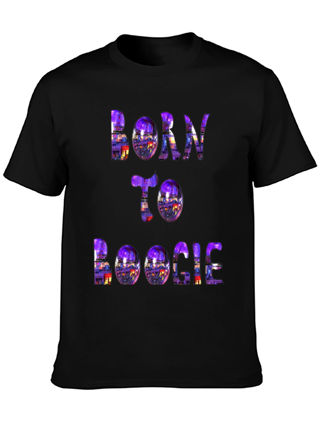 Born to Boogie T-Shirt - Retro Disco Style