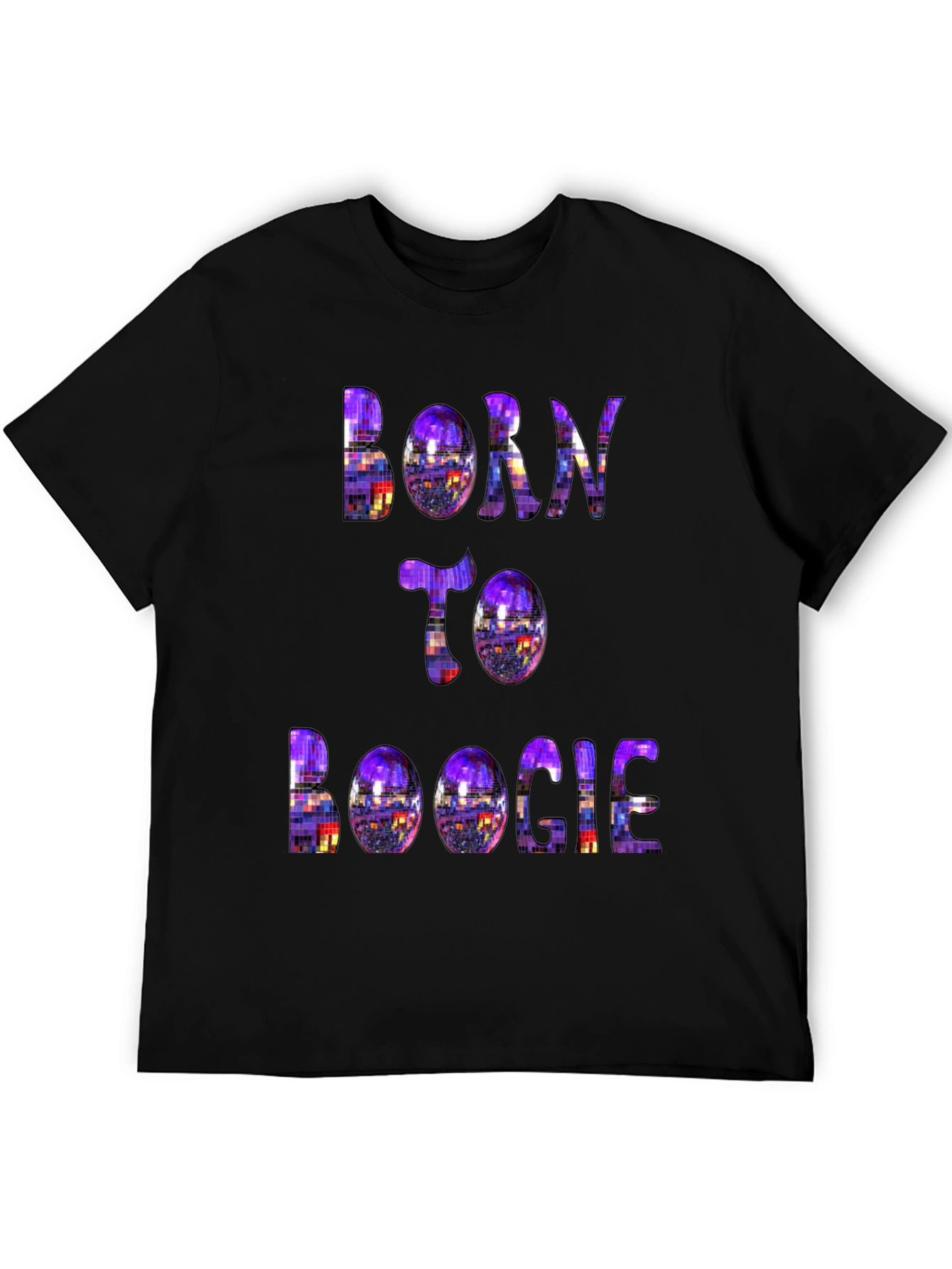 Born to Boogie T-Shirt - Retro Disco Style