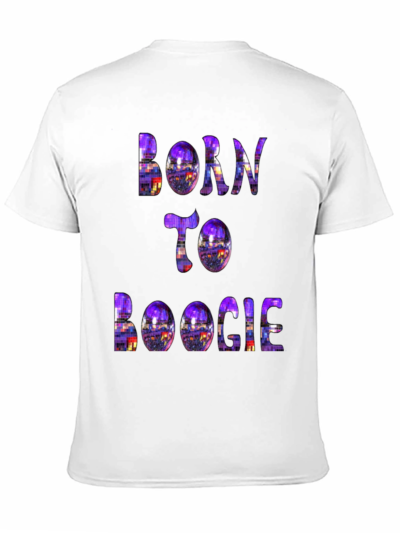 Born to Boogie T-Shirt - Retro Disco Style