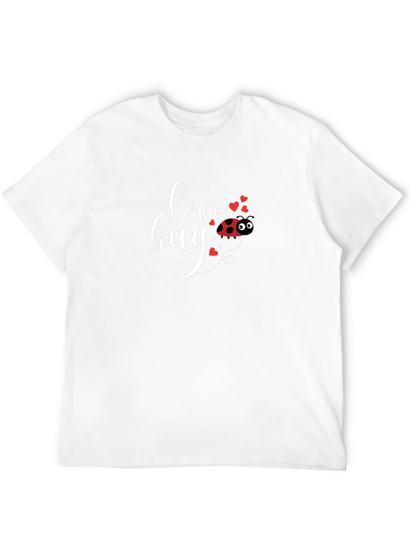 Love Bug Graphic T-Shirt - Valentines Day Apparel