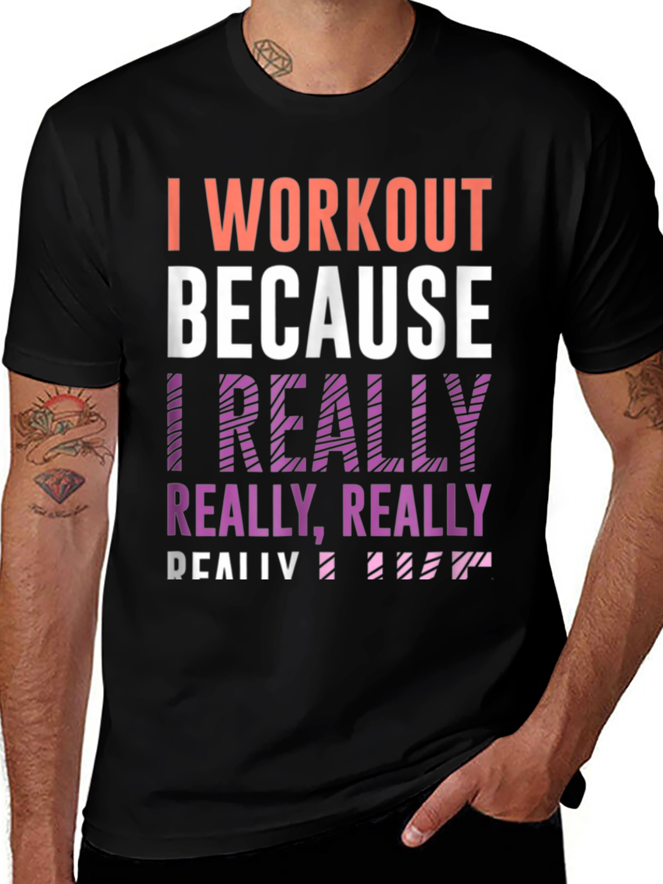 Workout Motivation Graphic Tee