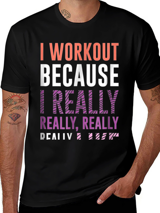 Workout Motivation Graphic Tee