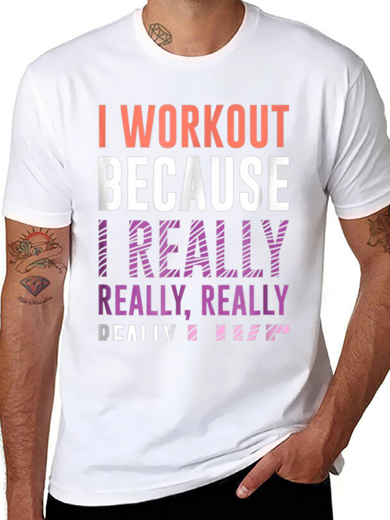 Workout Motivation Graphic Tee