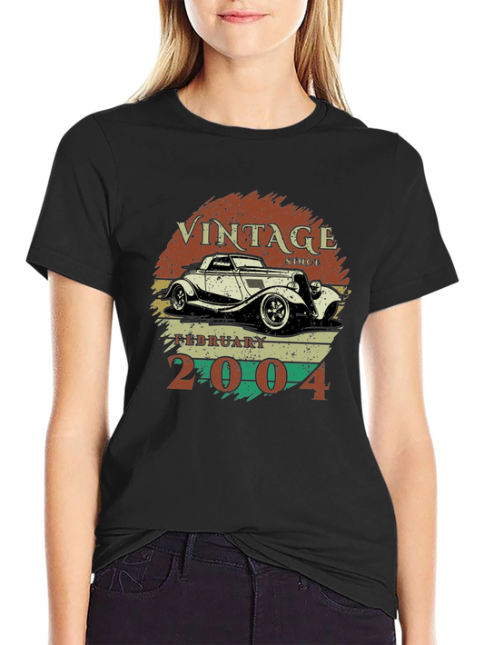 Vintage February 2004 Car T-Shirt