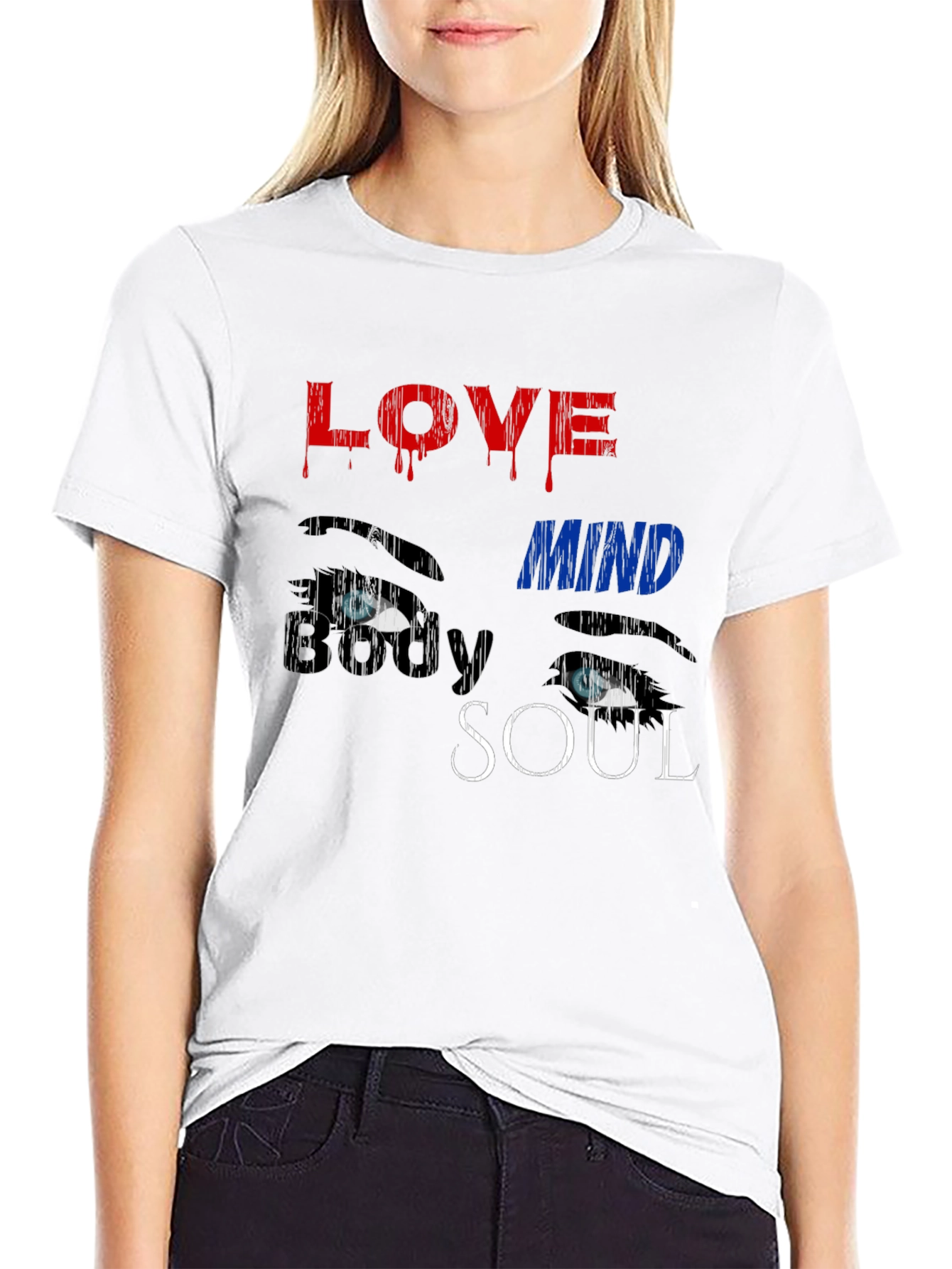 Love Mind Body Soul Graphic Tee