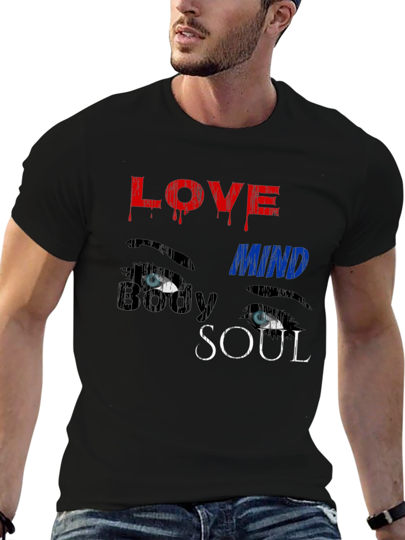 Love Mind Body Soul Graphic Tee