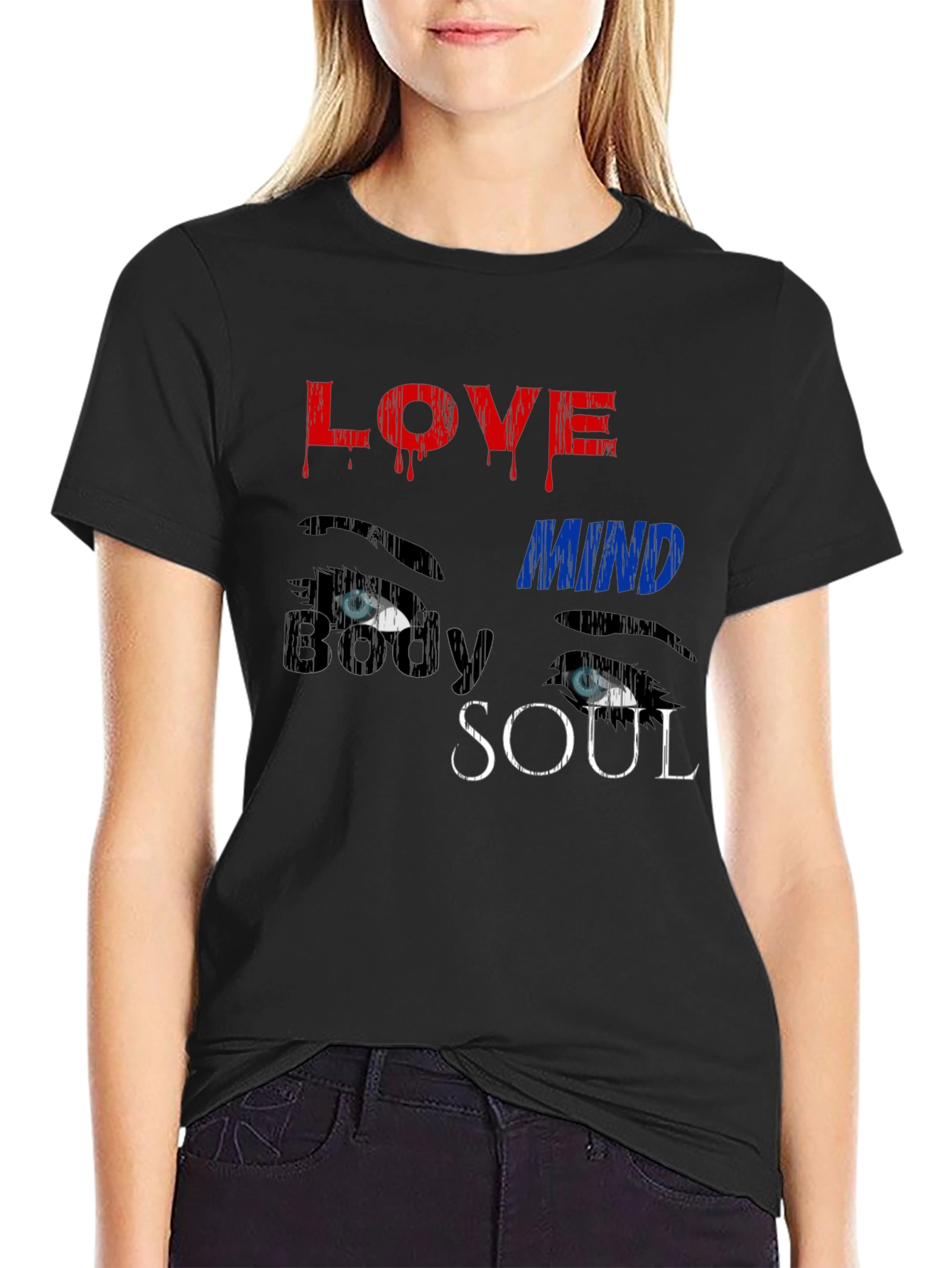 Love Mind Body Soul Graphic Tee
