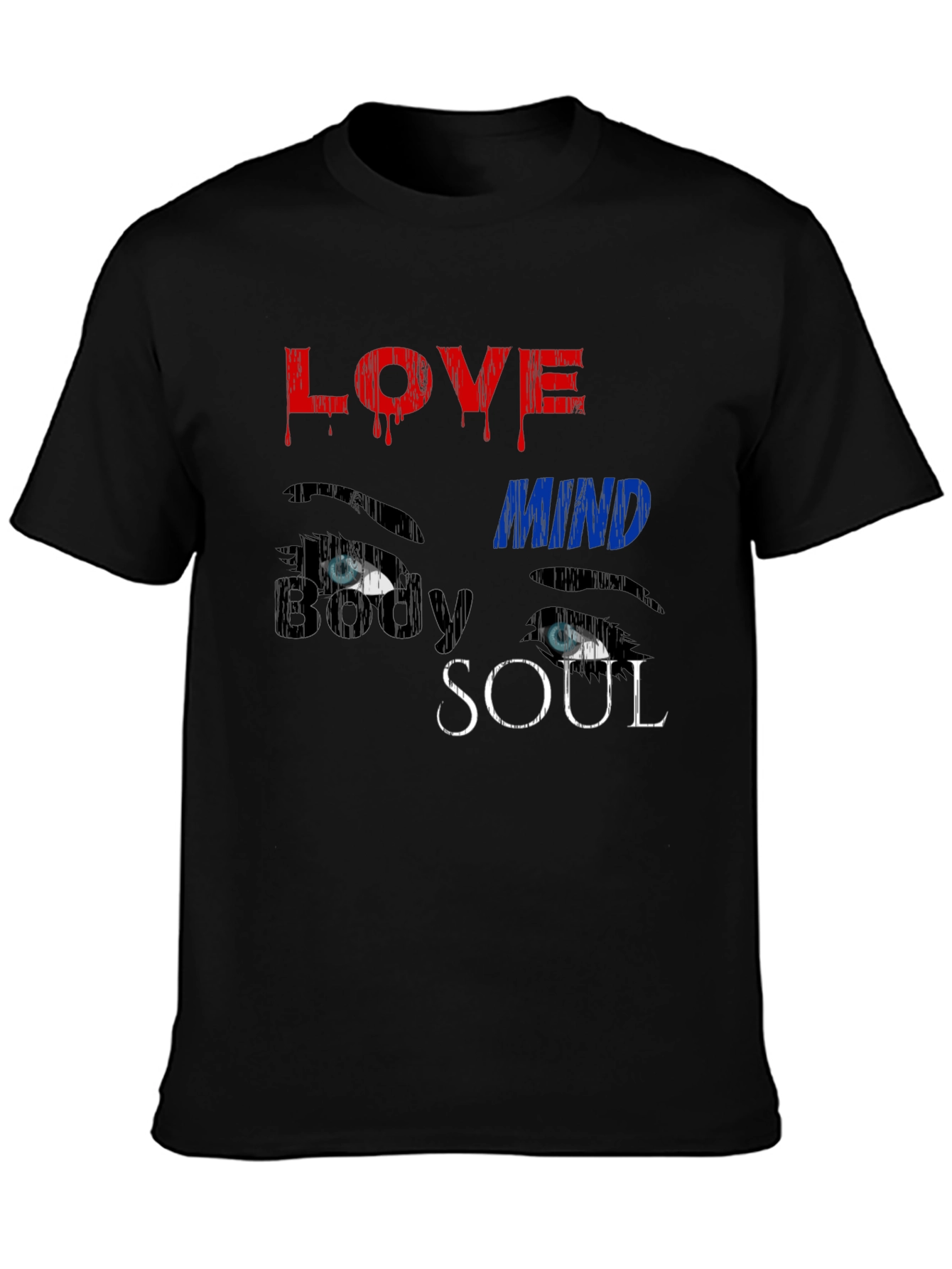 Love Mind Body Soul Graphic Tee