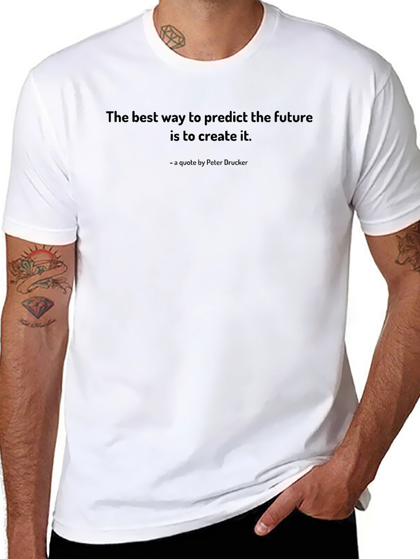 Inspirational Quote T-Shirt - Create the Future
