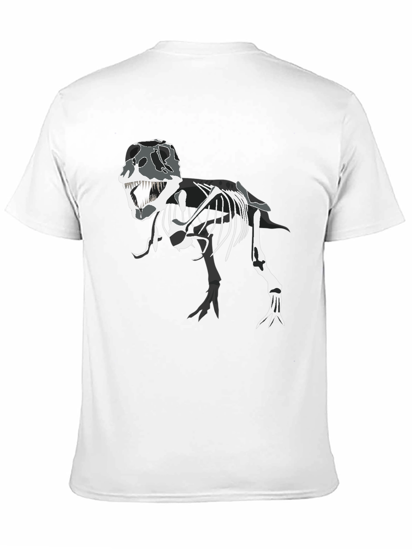 Dinosaur Skeleton Graphic T-Shirt