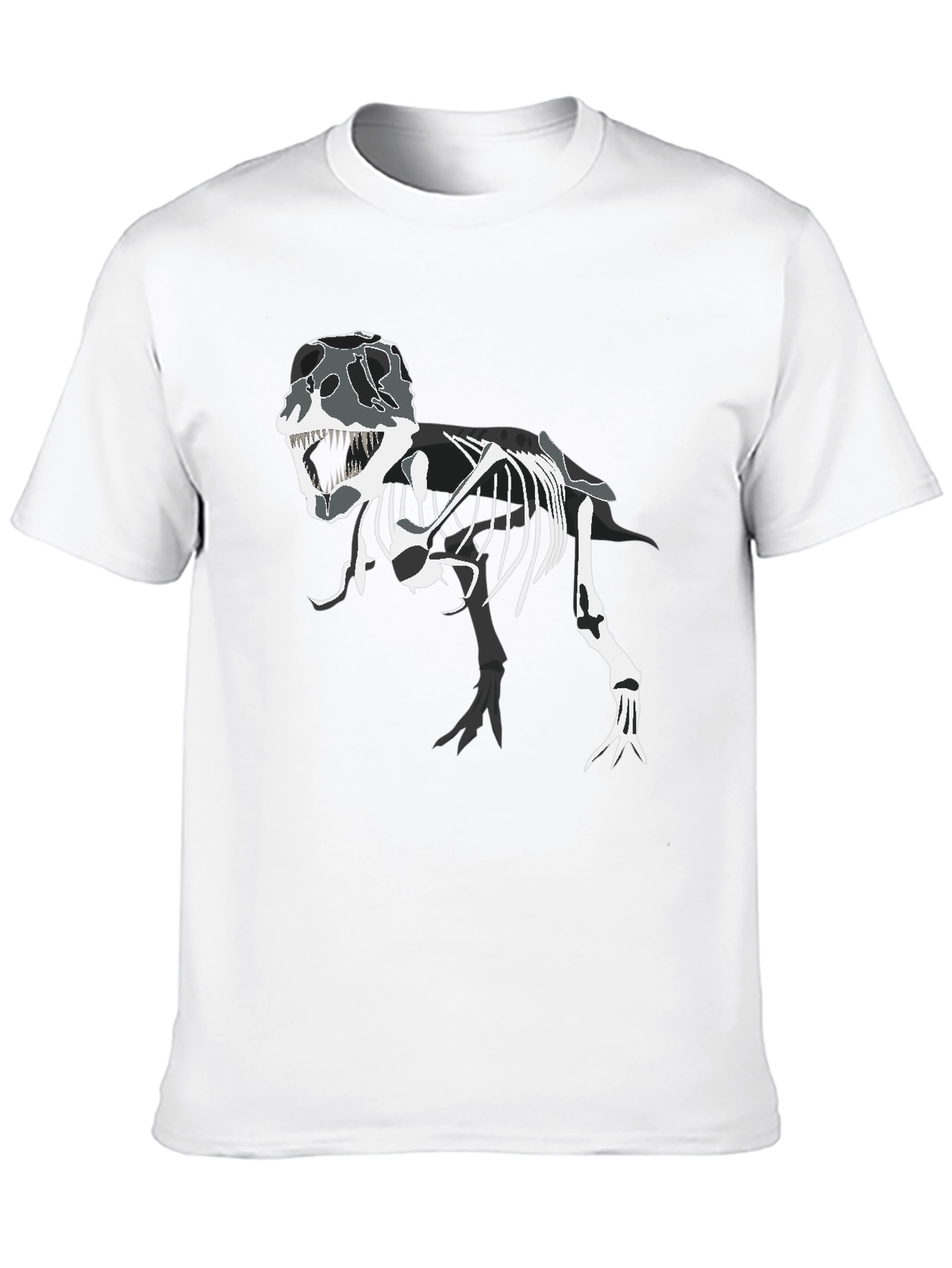 Dinosaur Skeleton Graphic T-Shirt
