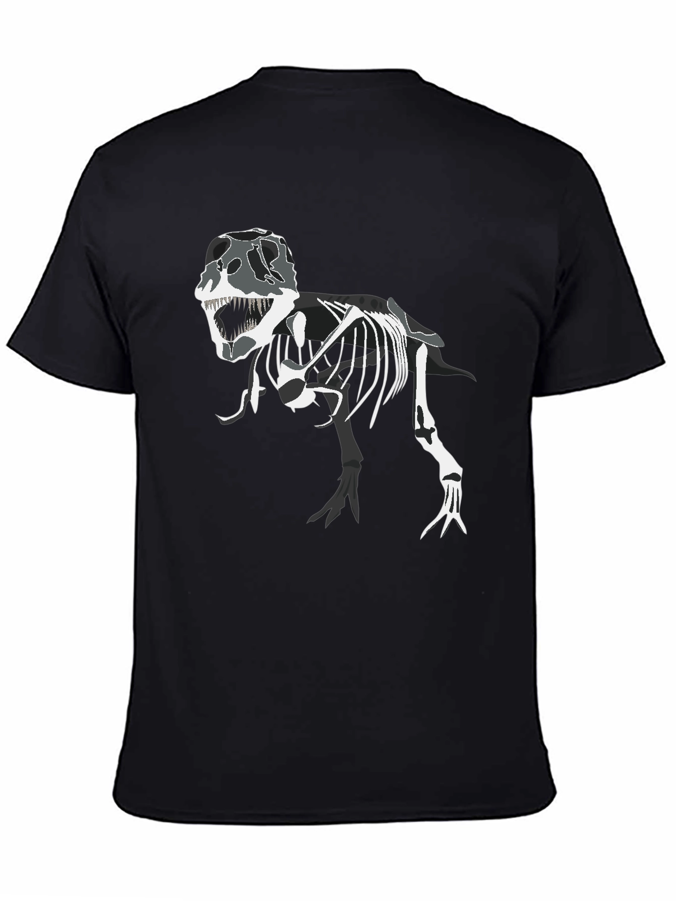 Dinosaur Skeleton Graphic T-Shirt