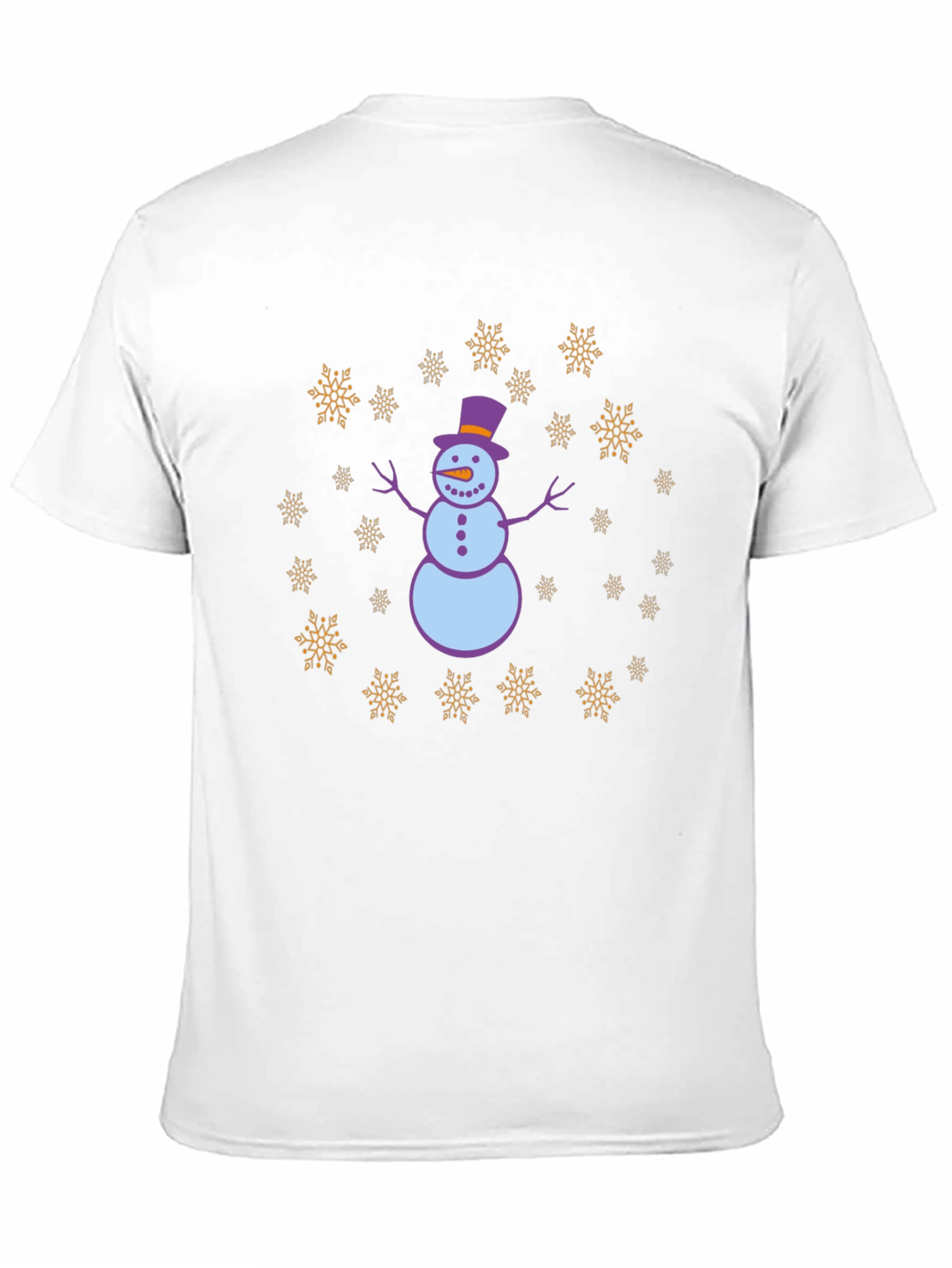 Snowman Graphic Tee - Winter Holiday Shirt