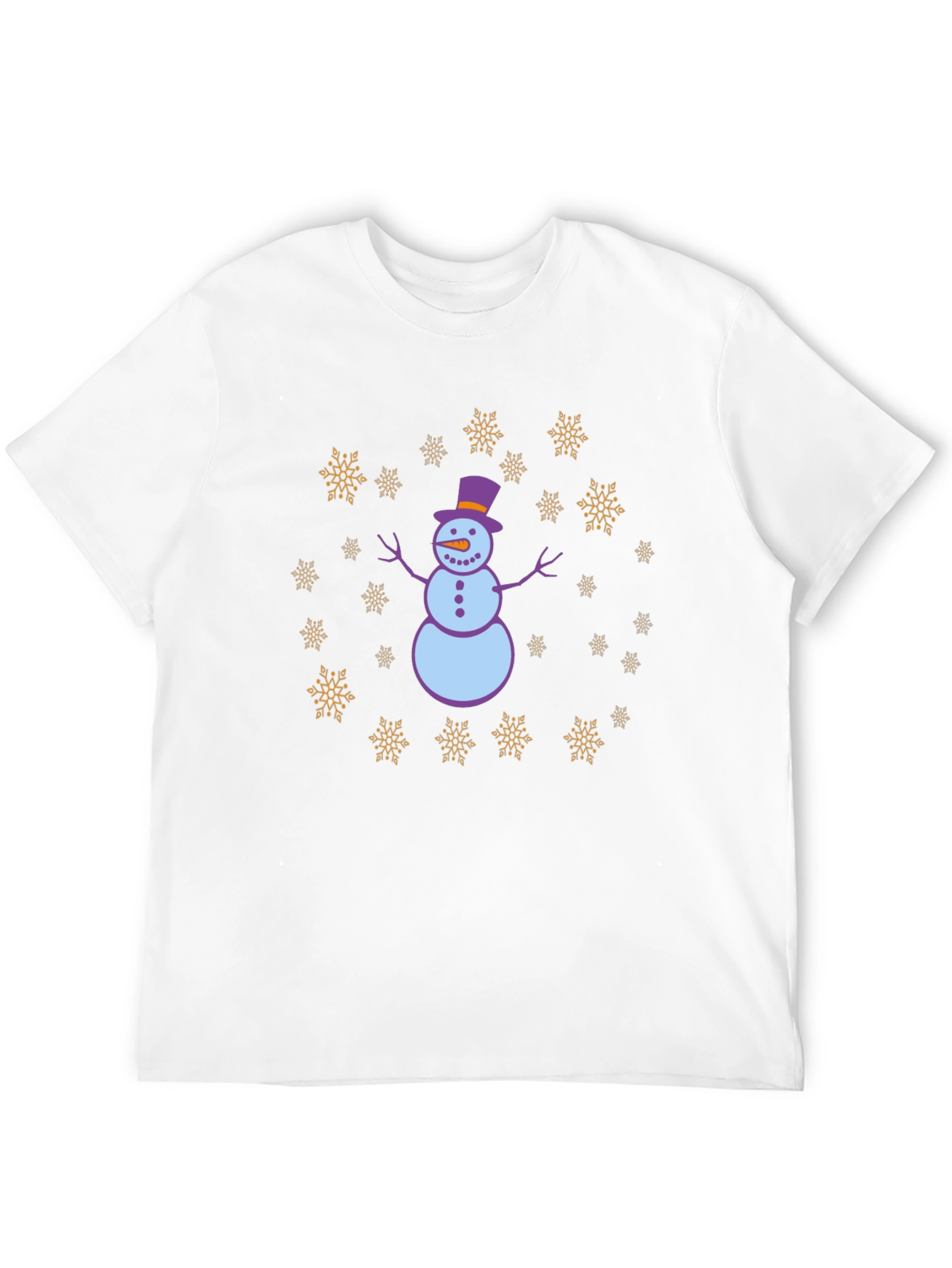 Snowman Graphic Tee - Winter Holiday Shirt