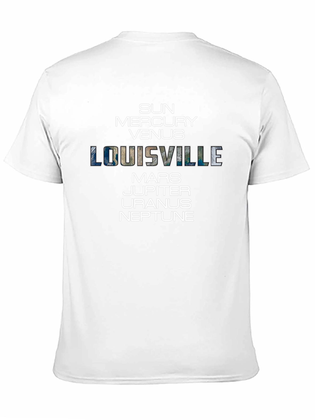 Planets T-Shirt - Sun Mercury Venus Louisville Mars