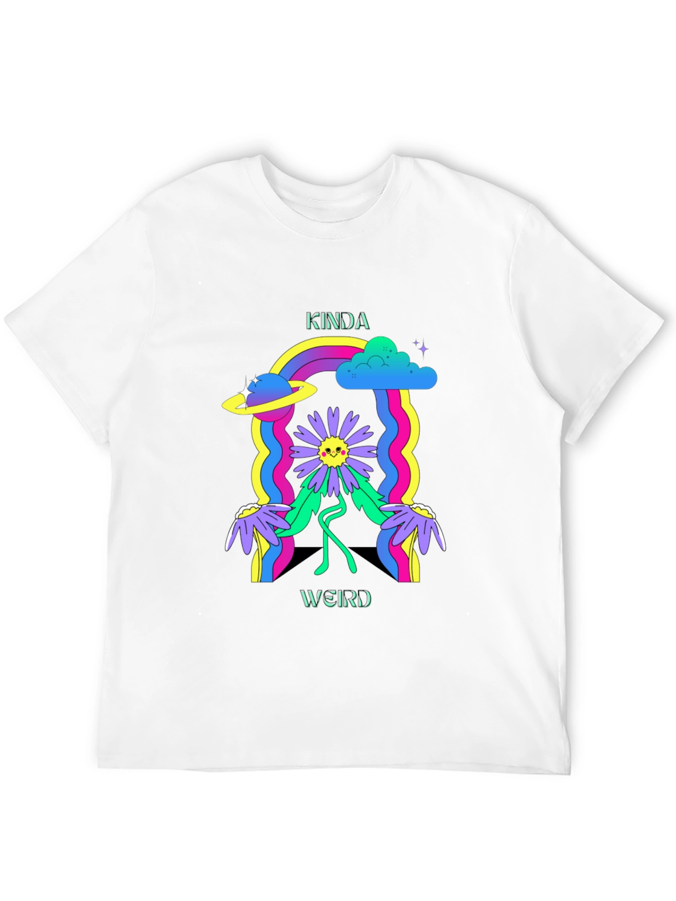 Kinda Weird Graphic Tee - Retro Style