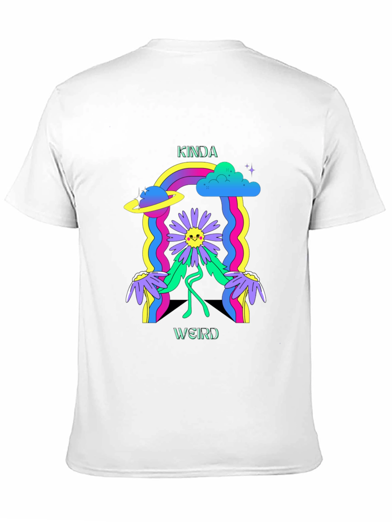 Kinda Weird Graphic Tee - Retro Style