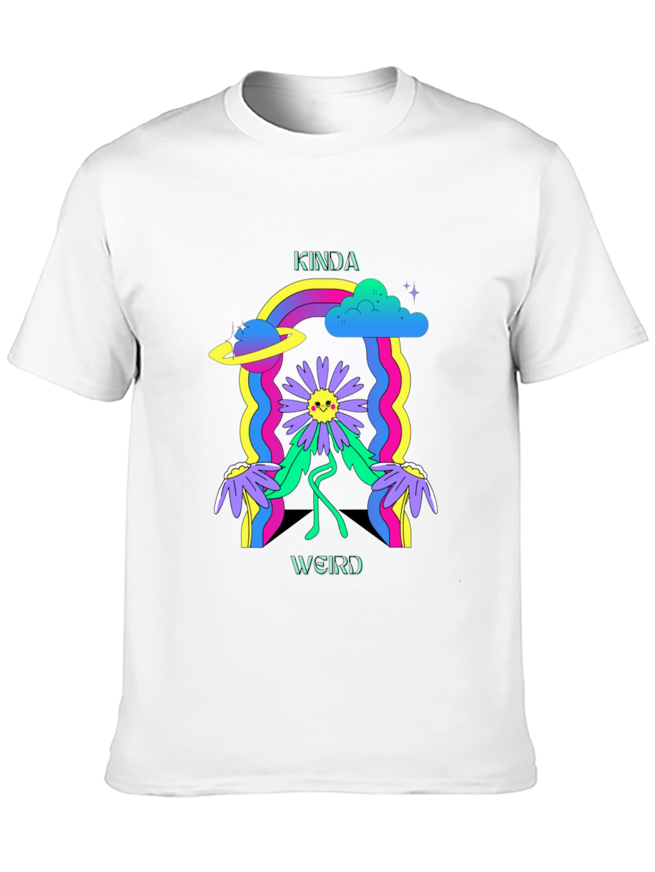 Kinda Weird Graphic Tee - Retro Style