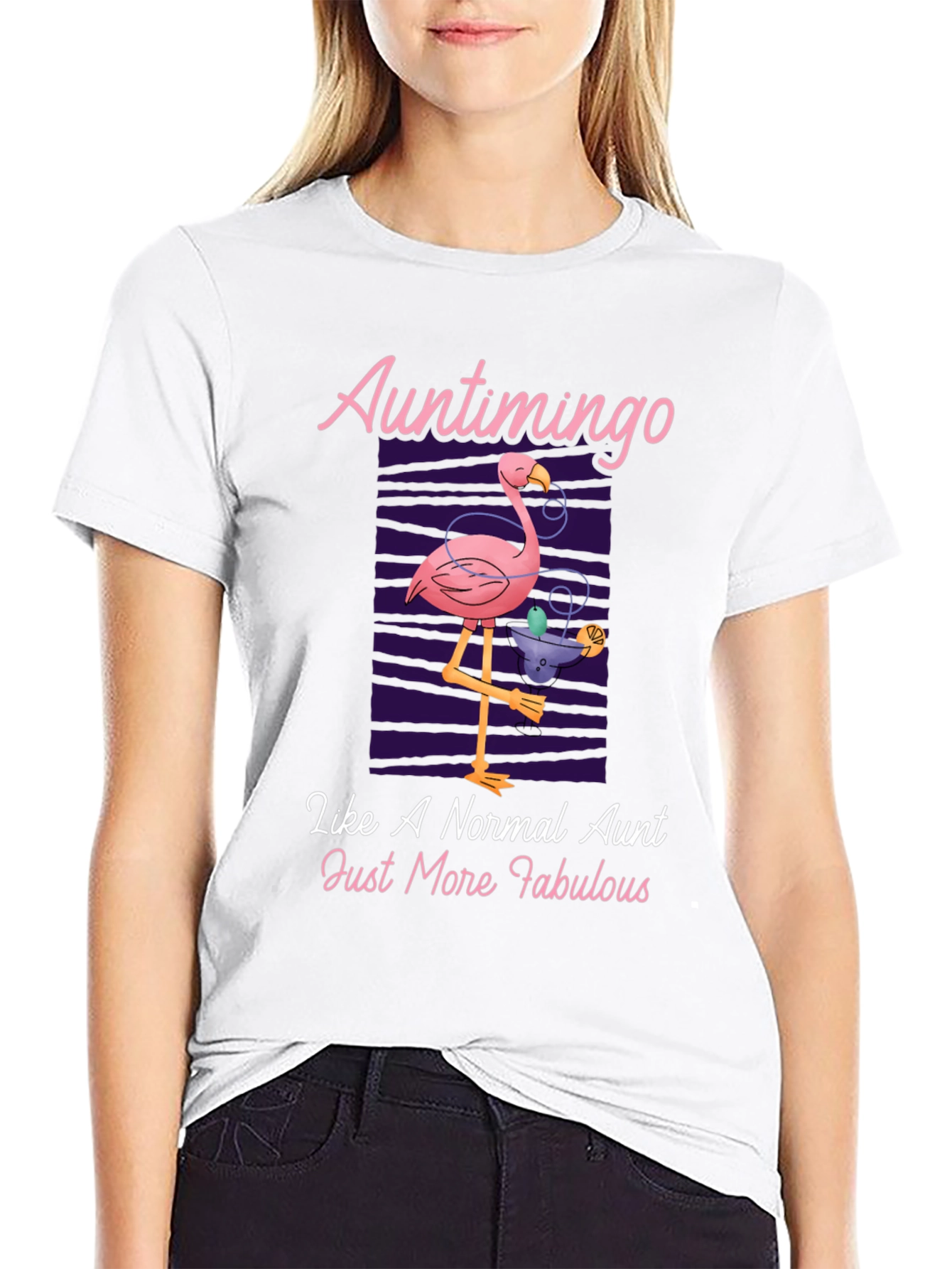 Auntimingo Fabulous Aunt T-Shirt