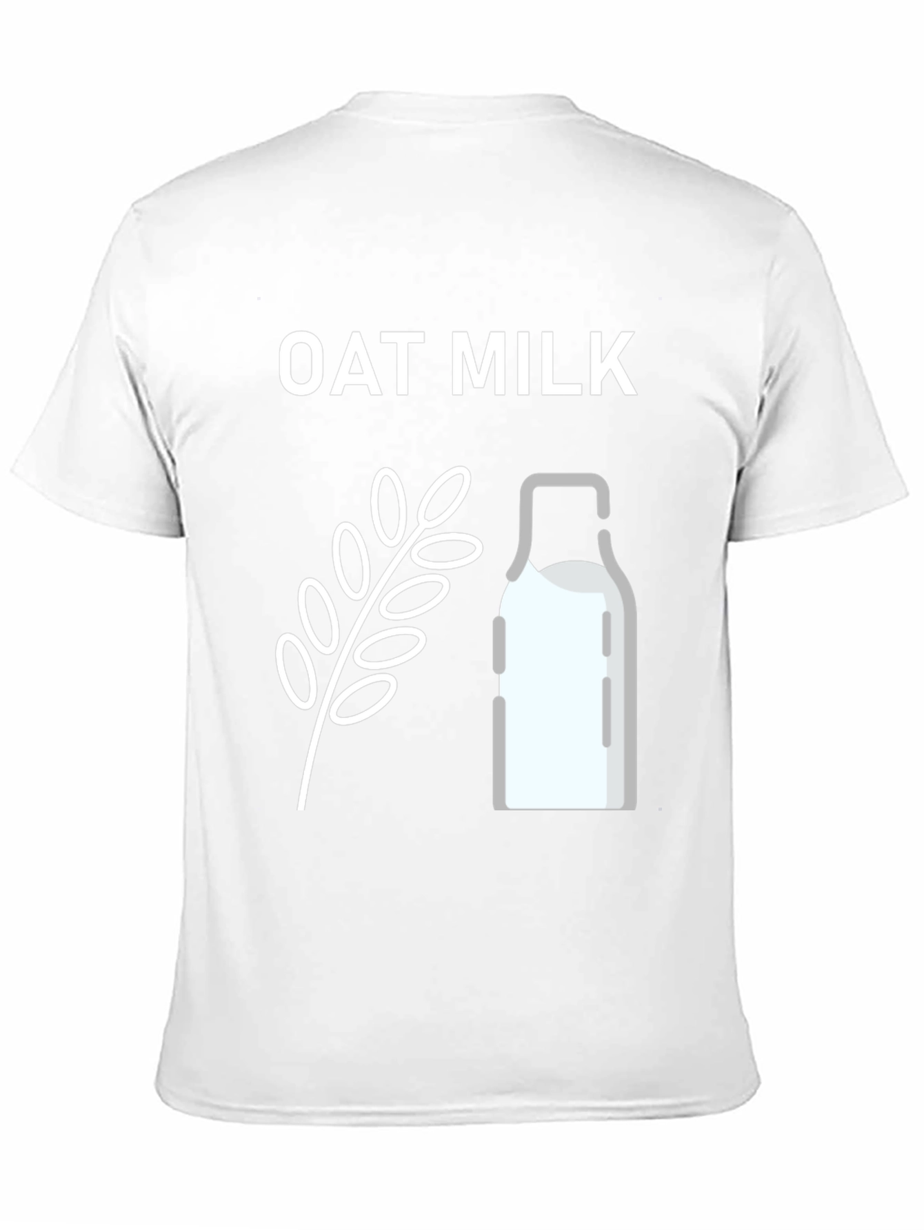 Oat Milk T-Shirt - Vegan Friendly Design