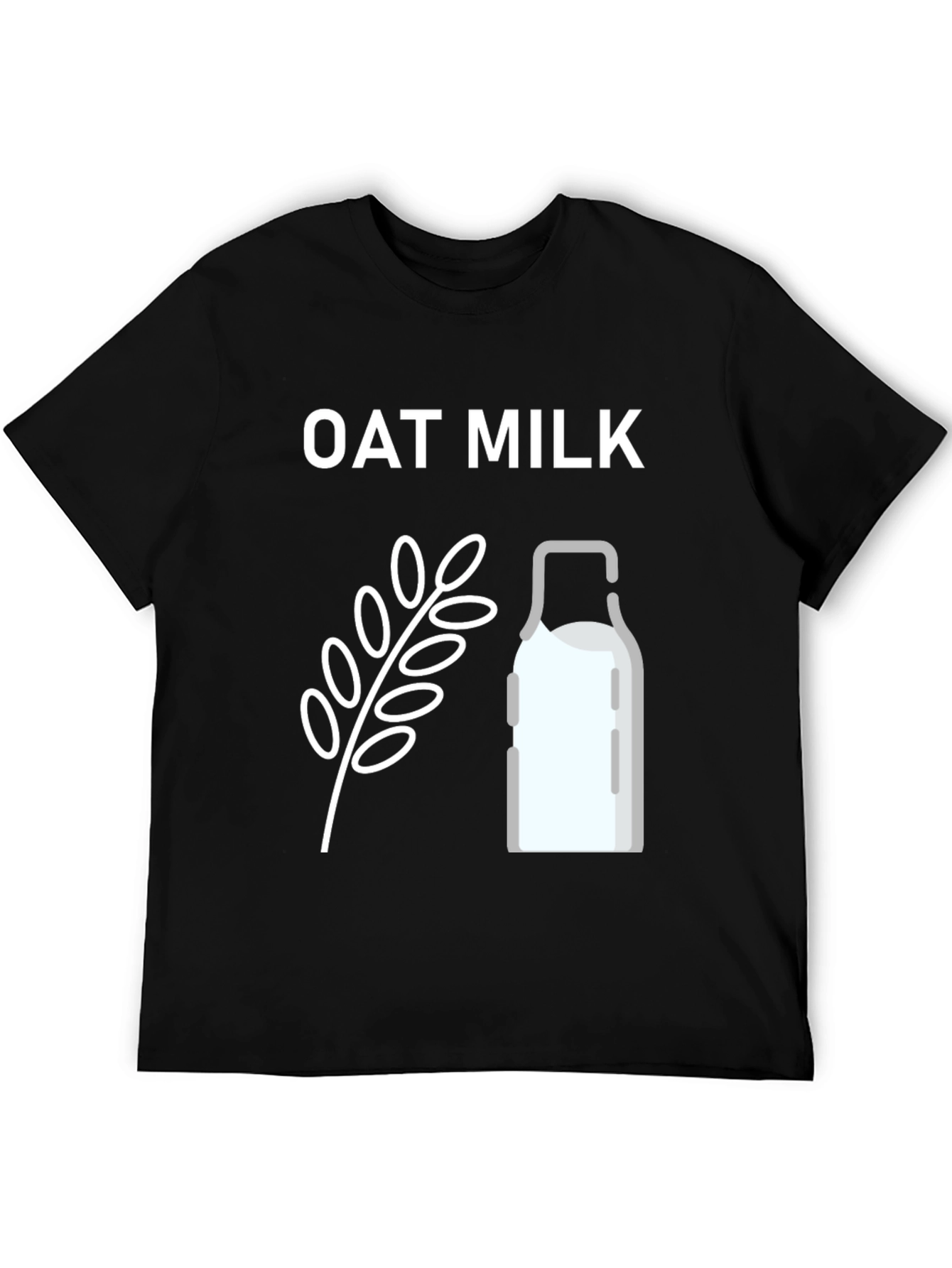 Oat Milk T-Shirt - Vegan Friendly Design