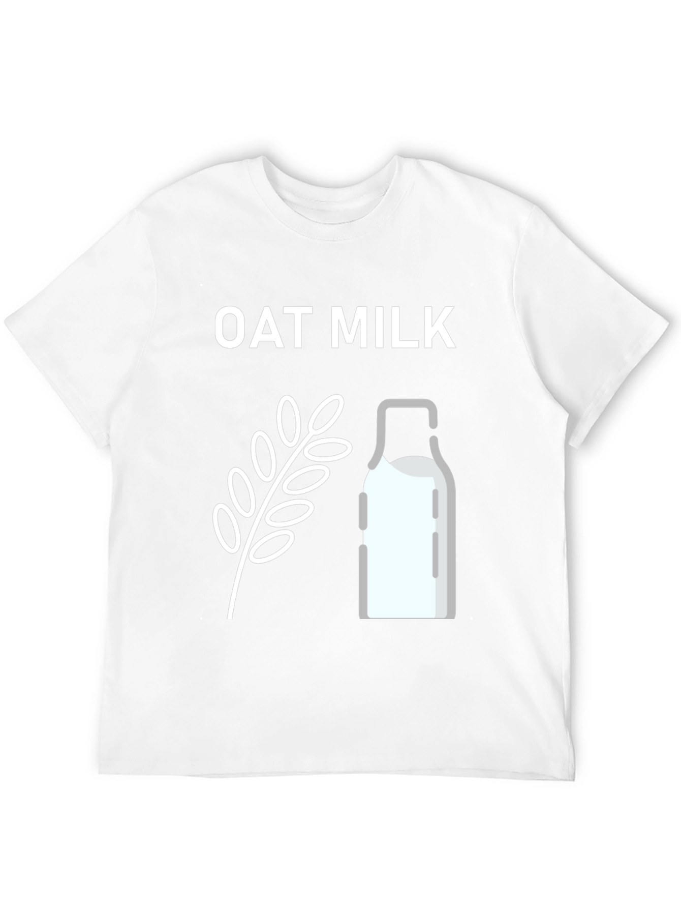 Oat Milk T-Shirt - Vegan Friendly Design