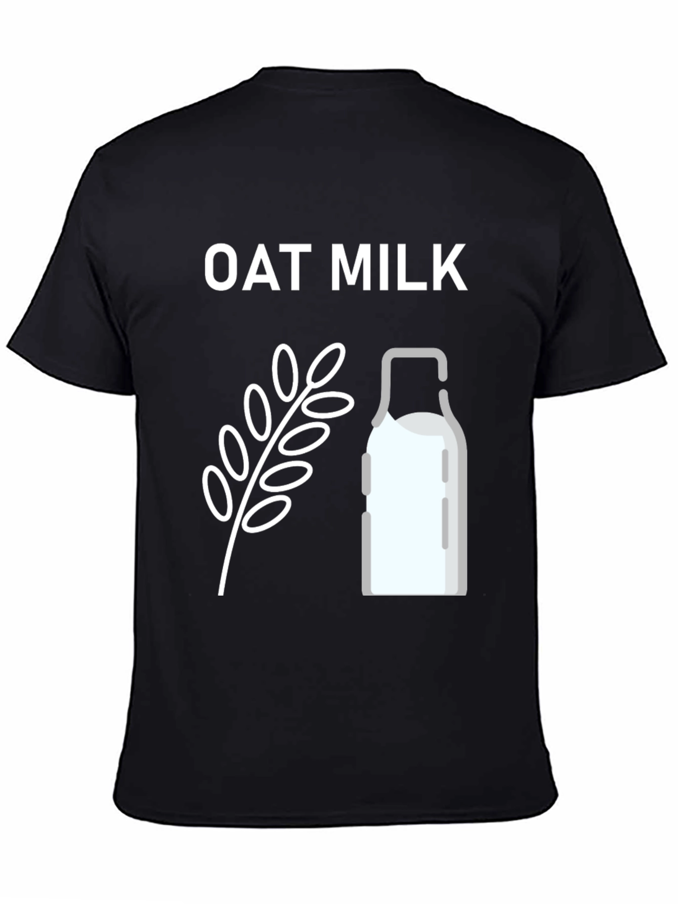 Oat Milk T-Shirt - Vegan Friendly Design