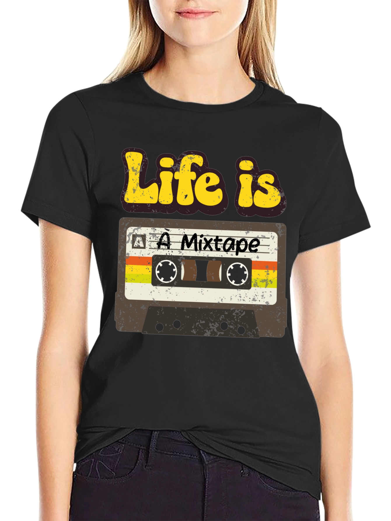 Life is a Mixtape Graphic T-Shirt