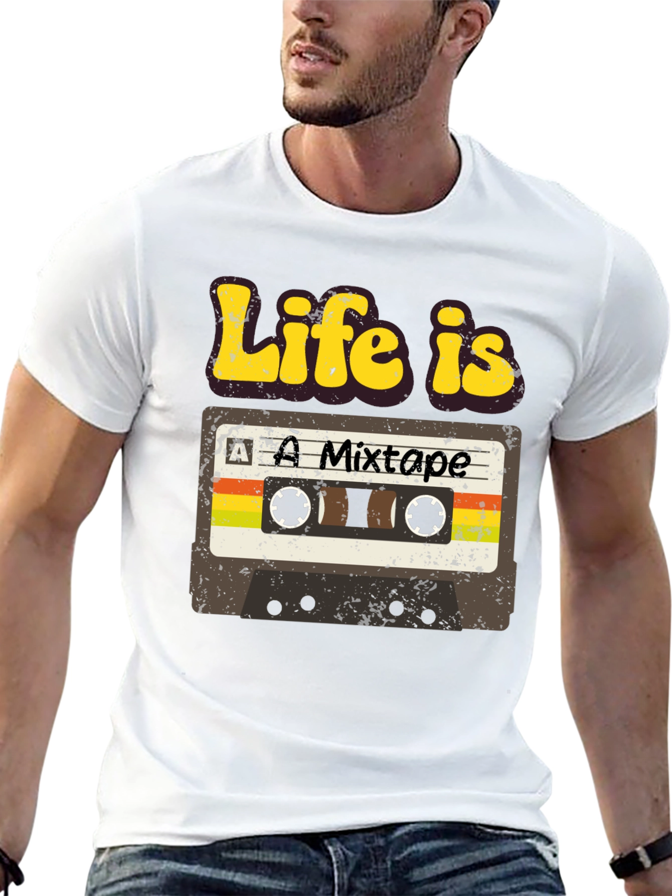 Life is a Mixtape Graphic T-Shirt