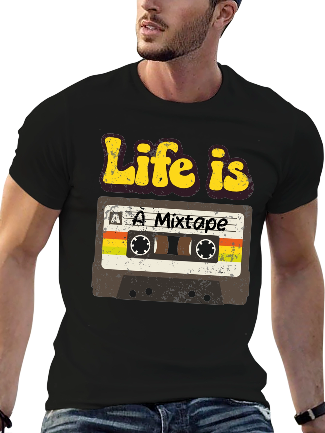 Life is a Mixtape Graphic T-Shirt