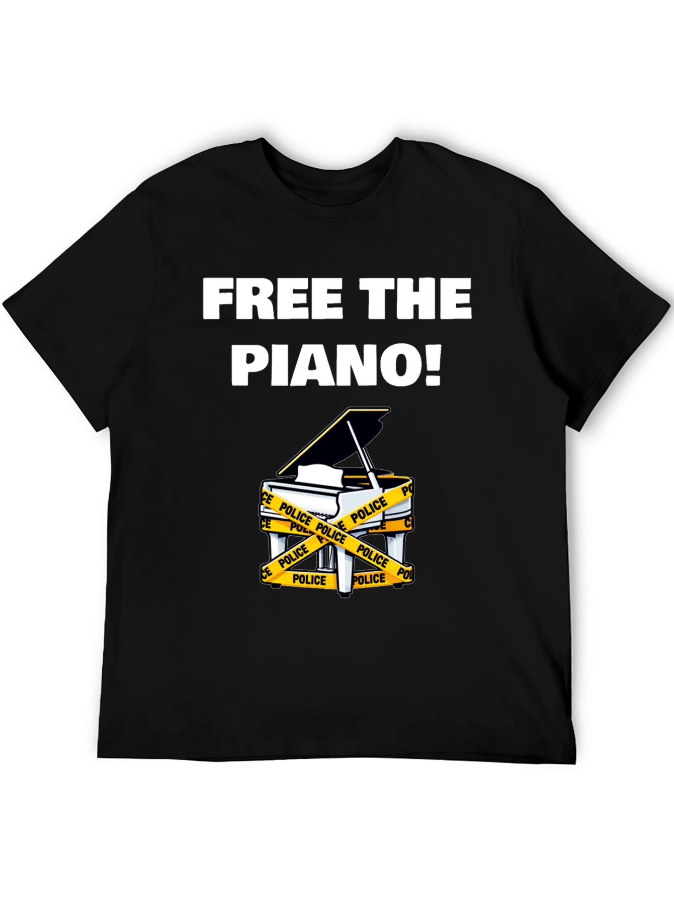 Free The Piano! Graphic T-Shirt