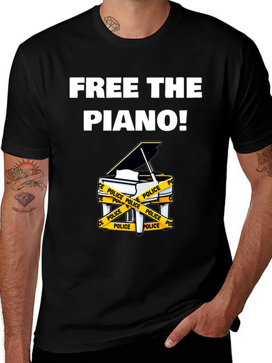Free The Piano! Graphic T-Shirt