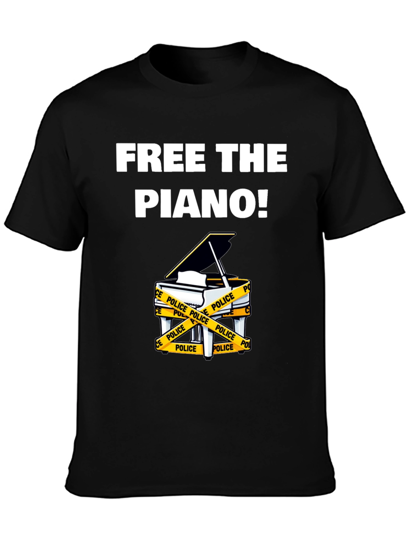 Free The Piano! Graphic T-Shirt