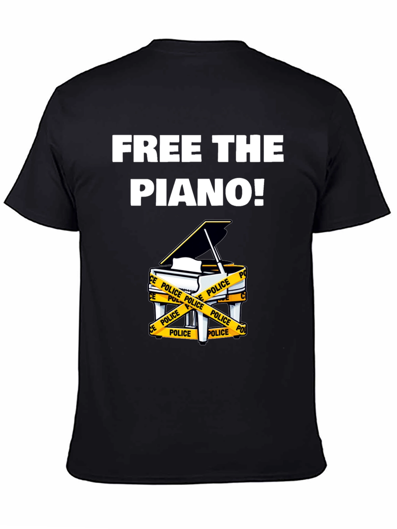 Free The Piano! Graphic T-Shirt