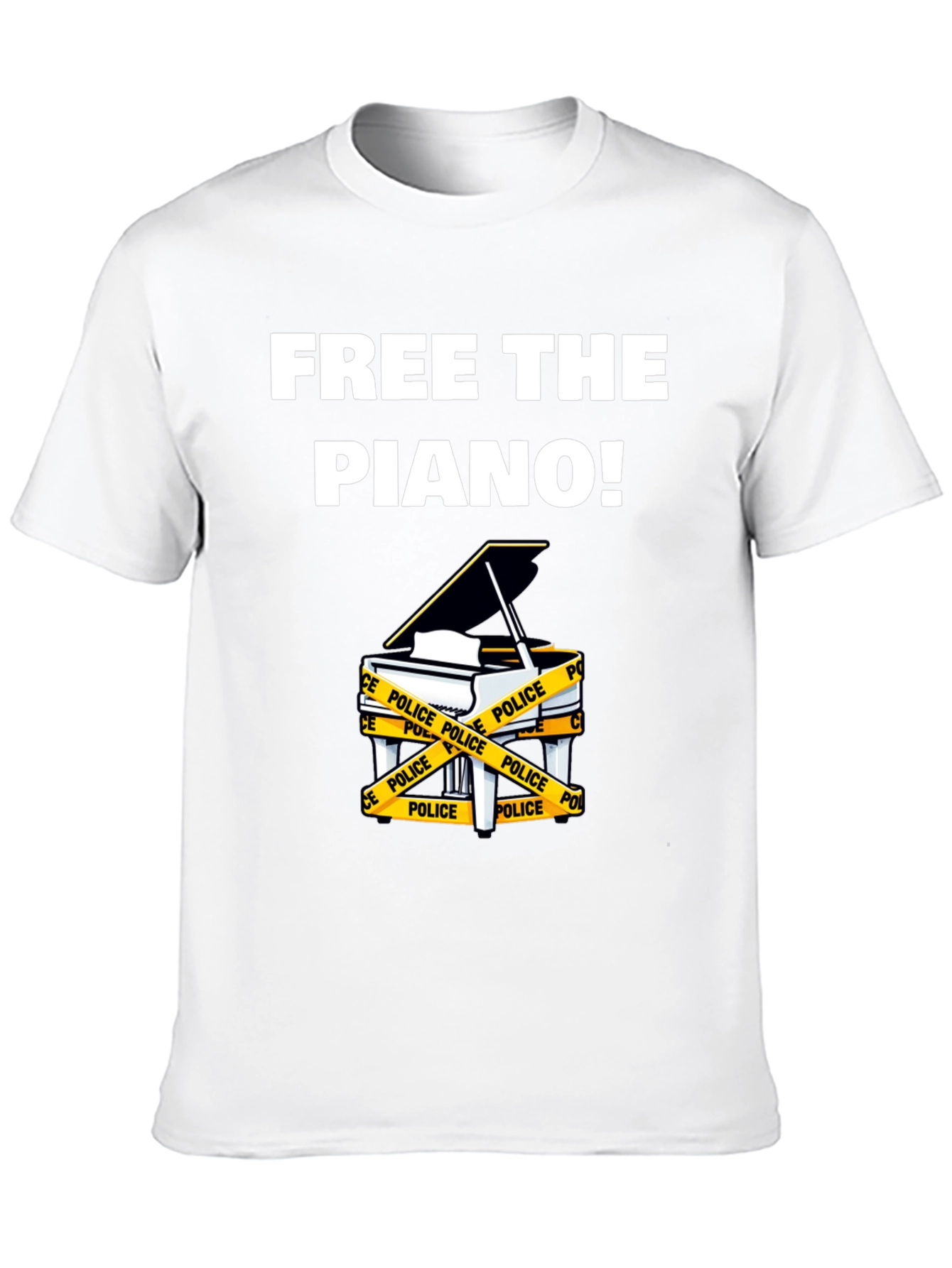 Free The Piano! Graphic T-Shirt
